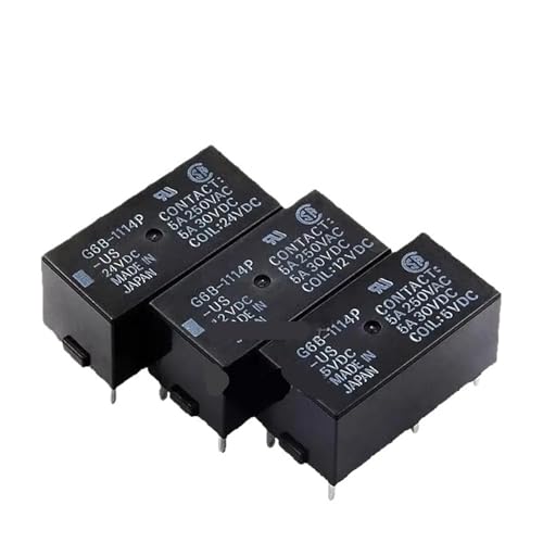 1 stücke G6B-1114P-US G6B-1174P-US -2014P -2114P G6B-1114P-FD -UNS G6B-1174P-FD-US-P6B 5VDC 12VDC 24VDC RELAIS Relais(G6B-2114P-US-5VDC) von EZKISPXIR