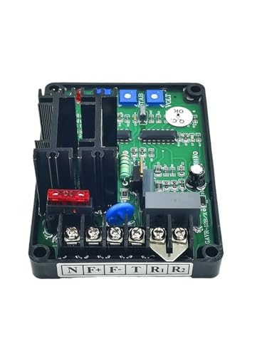 1 stücke GAVR-12A spannung regler bürstenlosen generator zubehör automatische spannungs regler anregung spannung regler AVR(GAVR-12A white shell) von EZKISPXIR