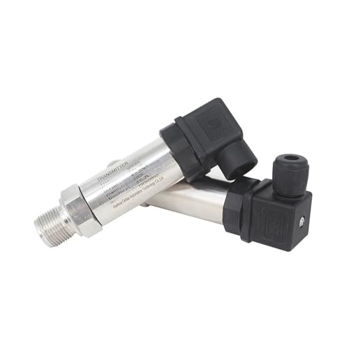 EZLUIYLDH 1–5 V Ausgang, 12–28 V Wasser-Luftdrucktransmitter, Edelstahl-Druckmessumformer QDX50 (Farbe: 1–5 V Ausgang, Größe: 0–0,6 MPa) von EZLUIYLDH