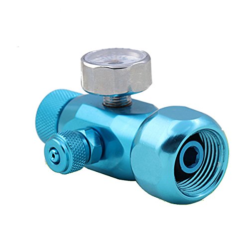EZLUIYLDH Aquarium Aquarium Moos Pflanze Co2 Einfache Manometer Druck Co2 Regler Manometer-Blau von EZLUIYLDH