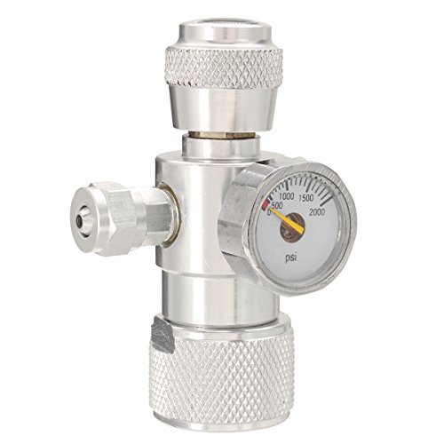 EZLUIYLDH CO2 Moos Pflanze Fisch Aquarium Einzel Manometer Regler Manometer Ausrüstung von EZLUIYLDH