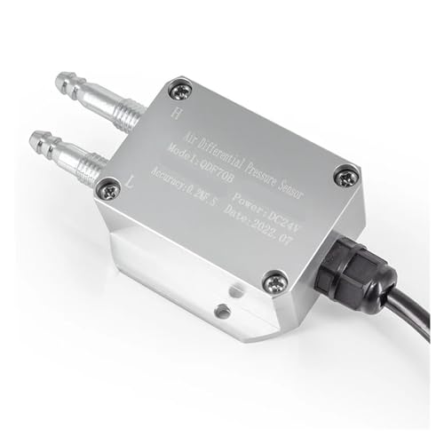 EZLUIYLDH Differenzdrucktransmitter 0–100 Pa 0–500 Pa 0–1 kPa 0–2 kPa bis 4–20 mA 0–10 V 0–5 V Differenzdrucksensor-Wandler (Farbe: Ausgang 0–5 V, Größe: 0–3 kPa) von EZLUIYLDH