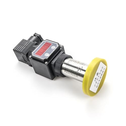 EZLUIYLDH Druckmessumformer Drucksensor für 16 bar Flachmembran-Druckmessumformer 4-20 mA Drucktransmitter (0-0,6 MPa) von EZLUIYLDH