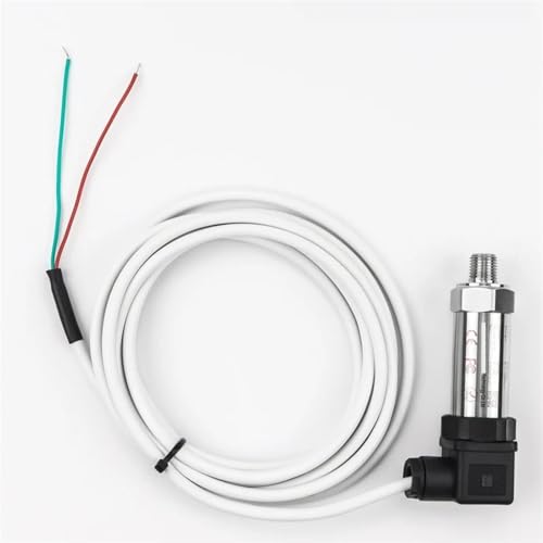 EZLUIYLDH Druckmessumformer Drucktransmitter 0–5 V 4–20 mA RS485 piezoelektrischer Wasserdrucksensor für die Industrie(0–20 MPa 4–20 mA) von EZLUIYLDH