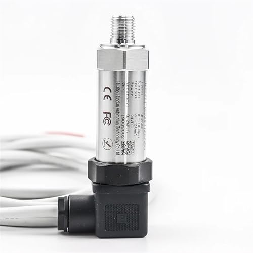EZLUIYLDH Druckmessumformer Drucktransmitter Wasser Öl Kraftstoff Drucksensor Transmitter 4-20 mA 0-5 V 0-10 V Ausgang (0-1 MPa) von EZLUIYLDH