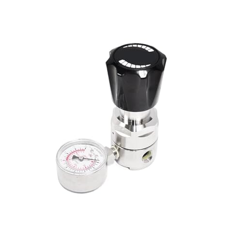 EZLUIYLDH Druckminderer Druckregler Stickstoffregler Genauigkeit 0,08 CO2-Regler mit Manometer für hochreinen Sauerstoffregler EZLUIYLDH Druckminderer Druckregler Stickstoffregler Genauigkeit 0,08 CO2-Regler mit Manometer für hochreinen Sauerstoffregler von EZLUIYLDH