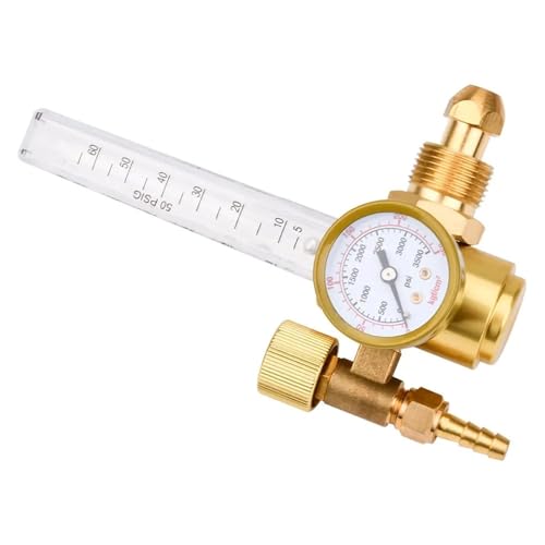 EZLUIYLDH Manometer Argon CO2 Mig Tig Durchflussmesser Gasregler Durchflussmesser Schweißschweißmessgerät Argonregler Druckminderer G5/8 Gewinderegler EZLUIYLDH Manometer Argon CO2 Mig Tig Durchflussmesser Gasregler Durchflussmesser Schweißschweißmessgerät Argonregler Druckminderer G5/8 Gewinderegler von EZLUIYLDH