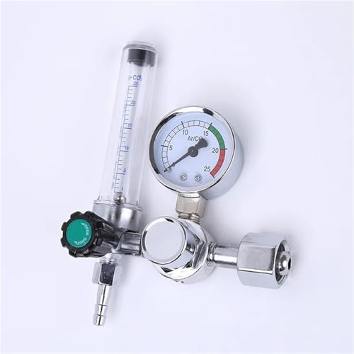 EZLUIYLDH Manometer Argon Regler CO2 Mig Tig Durchflussmesser Gasregler Durchflussmesser Schweißen Schweißmessgerät Argon Druckminderer 0-25Mpa Manometer Messventil EZLUIYLDH Manometer Argon Regler CO2 Mig Tig Durchflussmesser Gasregler Durchflussmesser Schweißen Schweißmessgerät Argon Druckminderer 0-25Mpa Manometer Messventil von EZLUIYLDH