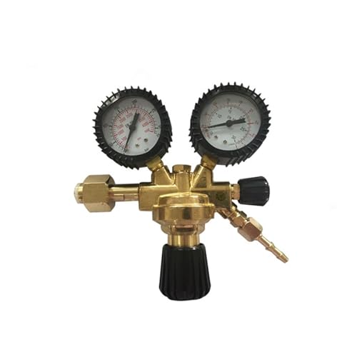 EZLUIYLDH Manometer Druckminderer Kohlendioxidregler Schweißschweißmessgerät Mig Tig Durchflussmesser mit Tülle/Mutter Regler Regler EZLUIYLDH Manometer Druckminderer Kohlendioxidregler Schweißschweißmessgerät Mig Tig Durchflussmesser mit Tülle/Mutter Regler Regler von EZLUIYLDH
