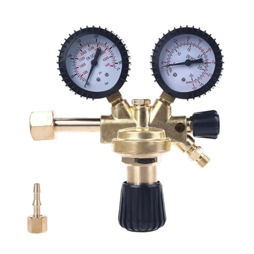 EZLUIYLDH Manometer Druckregler Druckminderer für CO2 Argon Stickstoff Inertgas zum/MIG Schweißen W21.8 Gewinderegler EZLUIYLDH Manometer Druckregler Druckminderer für CO2 Argon Stickstoff Inertgas zum/MIG Schweißen W21.8 Gewinderegler von EZLUIYLDH