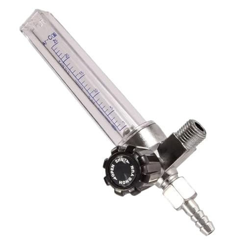 EZLUIYLDH Manometer Energiesparender Anti-Fall-Argon-Druckminderer Durchflussmesser Druckregelventil Manometerregler(E) von EZLUIYLDH