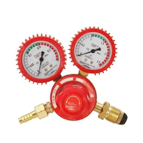 EZLUIYLDH Manometer Stoßfester Propan-Druckminderer, Druckregelventilregler für Erdgas-Flüssiggas EZLUIYLDH Manometer Stoßfester Propan-Druckminderer, Druckregelventilregler für Erdgas-Flüssiggas von EZLUIYLDH