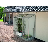 Ezooza - Gewächshaus Vitavia Ida 1300, Aluminium eloxiert und Polycarbonat 4 mm, 69x193 H182cm,von von EZOOZA