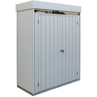 Schrank Palladium High Store 161x 74,6 x 209cm zwei Türen für den Außenbereich,Farbe Grau,von Ezooza von EZOOZA