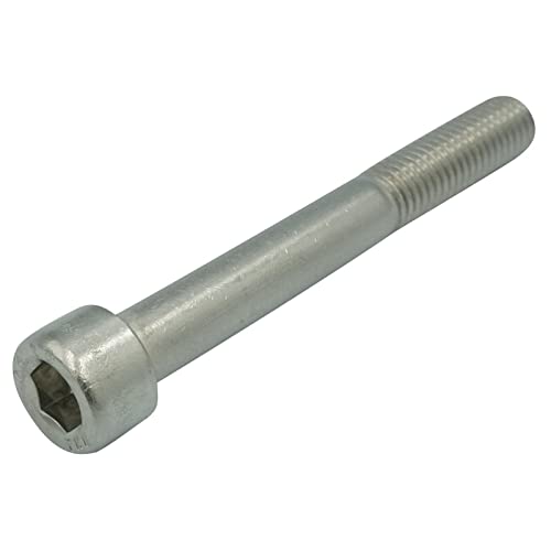 EZOTec - 12 Stück Zylinderschrauben mit Innensechskant M5x40 mm DIN 912 ISO 4762 - Teilgewinde Edelstahl V2A A2 - Zylinderkopfschrauben Gewindeschrauben von EZOTec