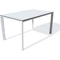 Ezpeleta - meet - Gartentisch 6 Personen, Aluminium mit Epoxid-Finish von EZPELETA