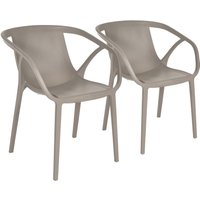 Hop - 2er-Set Gartensessel aus verstärktem Polypropylen Ezpeleta von EZPELETA