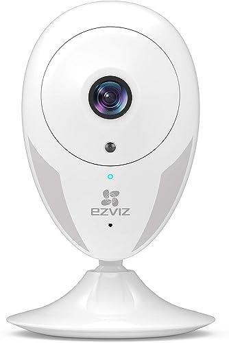 EZVIZ 1080P Full HD Überwachungskamera, 7.5 Meter Nachtsicht, innen WLAN IP Kamera mit Magnetfuß, 2-Wege-Audio, Bewegungsmelder, für Haus, Baby, Pet, kompatibel mit Alexa, CTQ2C 1080P von EZVIZ
