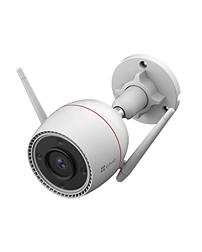 EZVIZ 2K Outdoor WLAN IP Kamera, IP67 Überwachungskamera mit KI-Personenerkennung, Farbnachtsicht, aktive Verteidigung mit Licht und Sirene, Zwei-Wege-Audio, C3TN 3MP von EZVIZ
