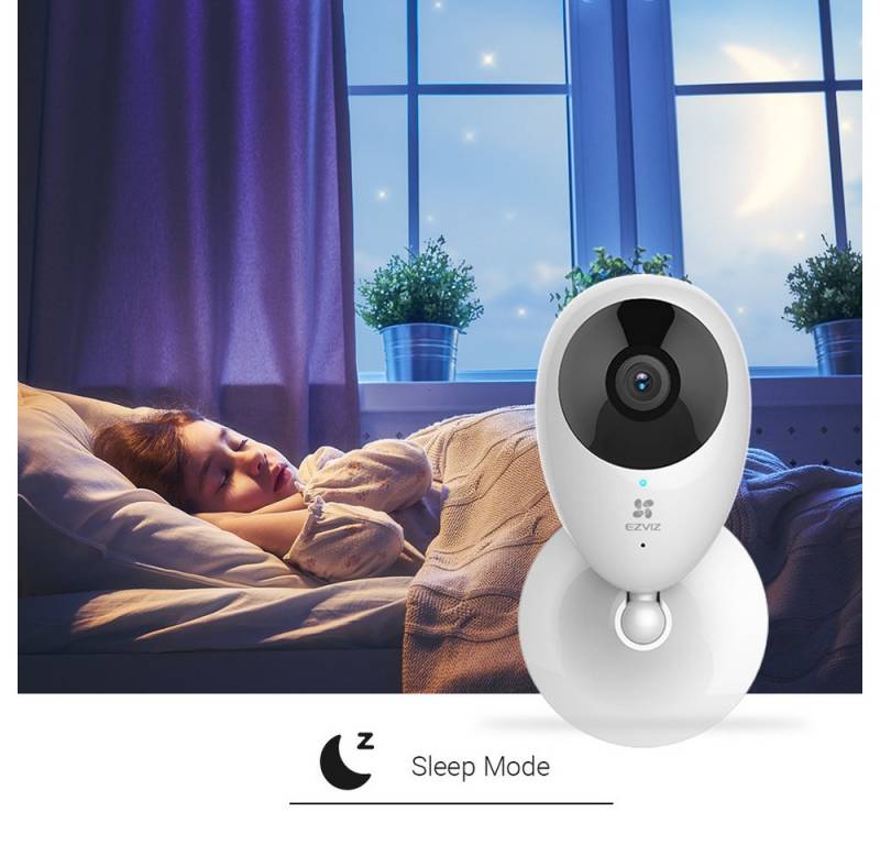 EZVIZ Indoor Kamera C2C PRO Indoor Cube Kamera (1920*1080 Pixel, 135 Grad, Nachtsicht) von EZVIZ