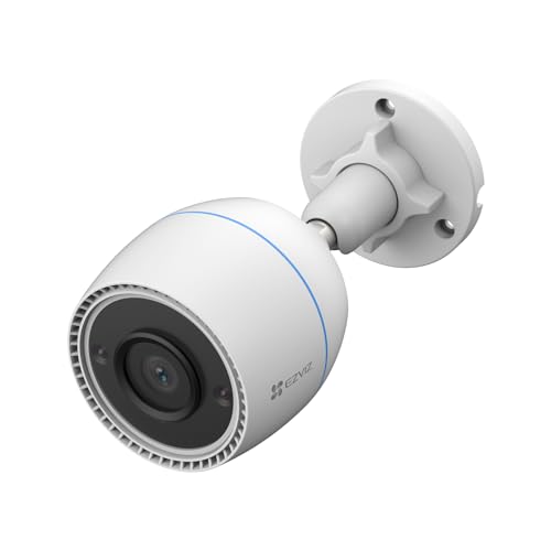 EZVIZ Outdoor WLAN IP Kamera, 1080p Bullet Überwachungskamera mit IP67 wetterfest, H.265 Kompression, 30m Nachtsicht, Bewegungserkennung, kompatibel mit Alexa und Google | C3TN von EZVIZ