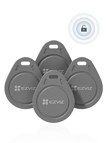 EZVIZ RFID Annäherungskarte Kit zur Türöffnung, nur für EZVIZ Video Türsprechanlage und Smart Lock, kompakt und Anti-Kopieren von EZVIZ