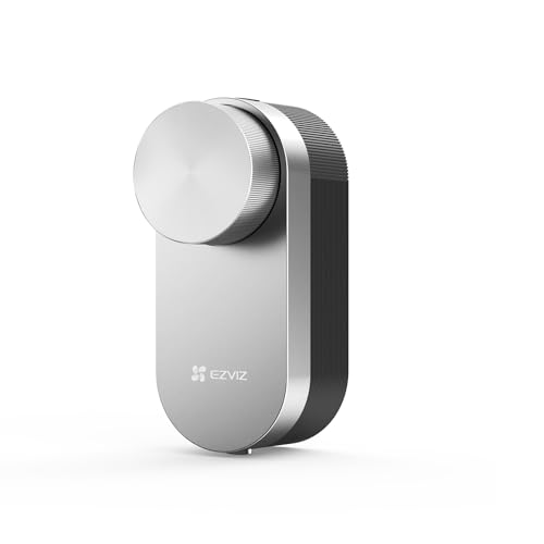 EZVIZ Smart Lock DL01 Pro, intelligentes Türschloss mit Fernzugriff und Bluetooth Funktion, elektronisches Türschloss mit drei Entsperrmethoden EZVIZ-App, RFID-Karte & Passwort, Tür-Offen-Alarm EZVIZ Smart Lock DL01 Pro, intelligentes Türschloss mit Fernzugriff und Bluetooth Funktion, elektronisches Türschloss mit drei Entsperrmethoden EZVIZ-App, RFID-Karte & Passwort, Tür-Offen-Alarm von EZVIZ