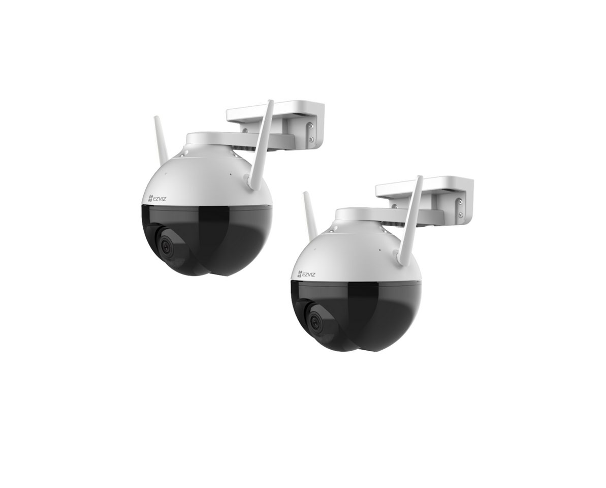 EZVIZ Überwachungskamera Outdoor Kamera 2er Set Überwachungskamera (Außenbereich, 2er Set, Smart Home Kamera) von EZVIZ