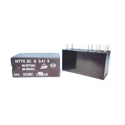 NT75 2C S 0,41 5 NT75 2C S 0,41 5-48V 48DCV DCV48 8PIN Relais(5PCS) von EZXPCHKES