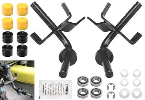 EZYPAK 532403087 532403088 Lenkung links rechts Spindel Kit kompatibel mit Husqvarna/Ayp/Craftsman Rasentraktor 2042 LS 2146 XLS 2246 - ersetzt 403087 403088 & 532194743 194743 53 21947 44 194744 von EZYPAK