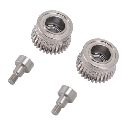 2pcs All Metal Dual Extruder Getriebe Hochfestigkeit für 3D -Drucker -Filament -Fütterung K1 K1C K1 Maximaler Ender 3 V3 Plus von Eacam