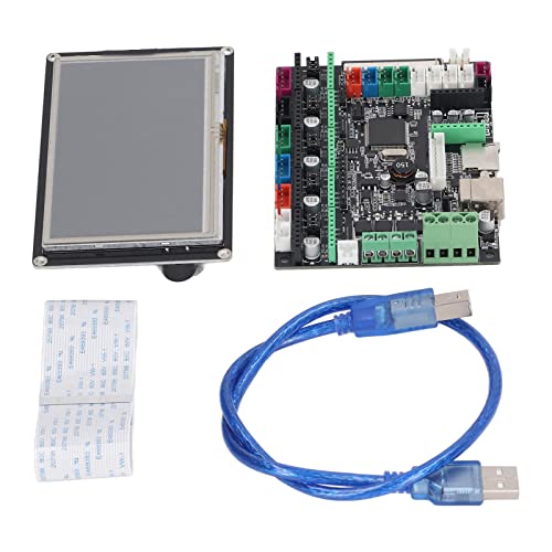 3D-Drucker-Steuerplatine Motherboard-Modul 4TFT43 Touchscreen mit Anpassbarer Schnittstelle, WiFi-Modul App für - und OS X-Systeme, 12-24V Stromeingabe für XYZ Kossel Corexy von Eacam