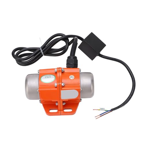 Eacam 3000 U/Min -Schwingungsmotor 220 V, Einstellbare Einphasige Asynchrone Motor IP66, Split -Struktur -Design, Hohe Effizienz und Niedrige Rauschen, Aluminiumlegierungsschale, (100W) von Eacam