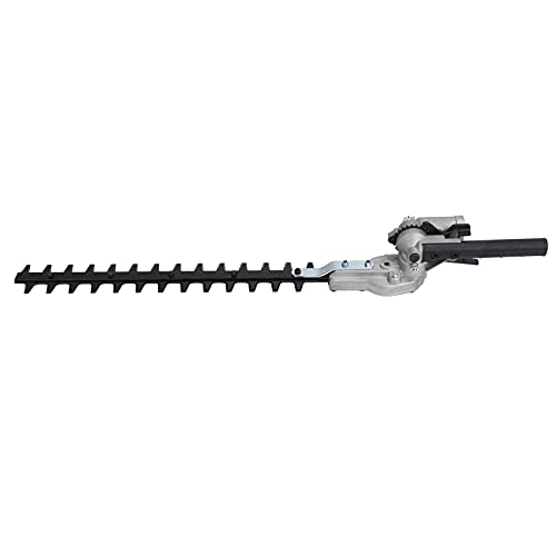 Eacam Doppelblatt-Hedge-Trimmer-Befestigung für 26-mm-Röhrchen mit Quadratischem Loch, Stabil 65 Manganstahl, Leicht zu Installieren, Saubere Schnitte, Gartenbeschnitten, Innenwelle von Eacam