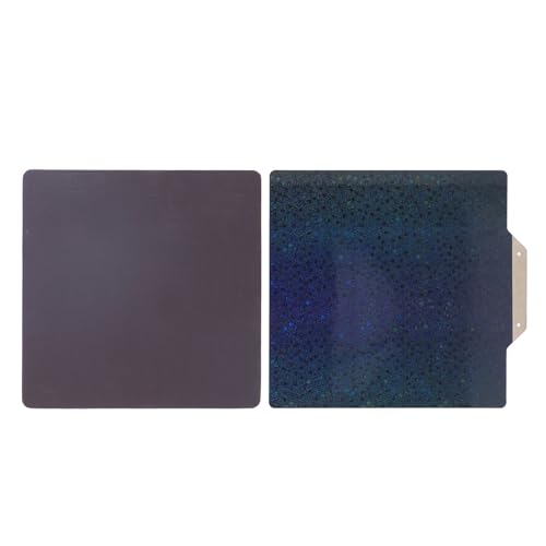 Eacam Regenbogen Pey Strukturierte Pei -Build -Platte, Doppelseitiger Federstahlblech 3D -Drucker Flexible Plattform mit Weichem Magnet für von Eacam