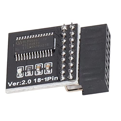 TPM2.0 Sicherheitsmodul, 18Pin für -Motherboard, LPC -Karte, Win11 -Upgrade -Test mit PC, 100 -Serie Support von Eacam