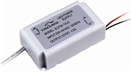 EAGLERISE ELP30-12LS LED Trafo 12 DC 2,5 A - 30 Watt von Eaglerise