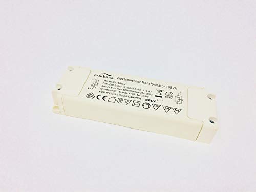 Elektronischer Transformator 105W 105VA EET105LV 35-105W 12V Halogen Trafo dimmbar Eaglerise von Eaglerise