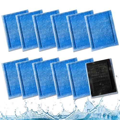 Eagles Aquarium-Filterkartuschen, kompatibel mit Aqua-Tech-Filtern (EZ-Change #2) für Nr. 2 Kartusche/Marineland-Filter, kompatibel mit AquaTech 10-20 Gallonen Power-Filtern, 12 Stück von Eagles