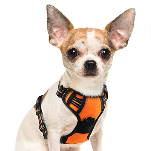 Hundegeschirr keine Pull Verstellbare gepolsterte vorne Serie Puppy Weste Geschirre mit Griff Reflektierende Atmungsaktive Weiche Mesh Leichte Outdoor Adventure Training Walking Comfort Control Hundegeschirr keine Pull Verstellbare gepolsterte vorne Serie Puppy Weste Geschirre mit Griff Reflektierende Atmungsaktive Weiche Mesh Leichte Outdoor Adventure Training Walking Comfort Control von Eagloo