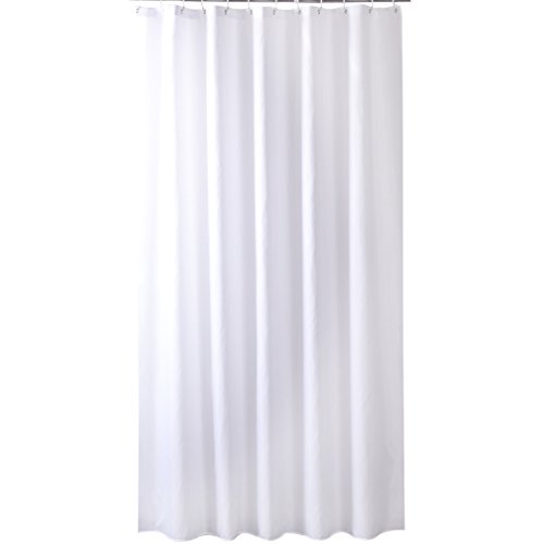 Eanshome Weiß Polyester Anti-Bakteriell Wasserdicht Verdickung Duschvorhang mit Duschvorhangringen Eanshome Weiß Polyester Anti-Bakteriell Wasserdicht Verdickung Duschvorhang mit Duschvorhangringen von Eanshome