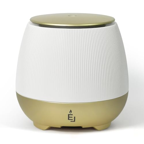 Earnest Living Aroma Diffuser für Ätherische Öle 150ml - Kunststoff Duft Duftöl Diffuser - Elektrische Duftlampe, Luftbefeuchter, Nachttischlampe - 7 Lichtfarben, Timer, Abschaltautomatik von Earnest Living