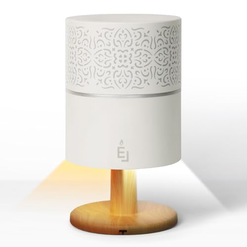 Earnest Living Diffusor für ätherische Öle, klassischer Lampen-Diffusor, 260 ml, Timer, Nachtlichter und automatische Abschaltfunktion, Heimbüro, Luftbefeuchter, Aromatherapie-Diffusoren für von Earnest Living