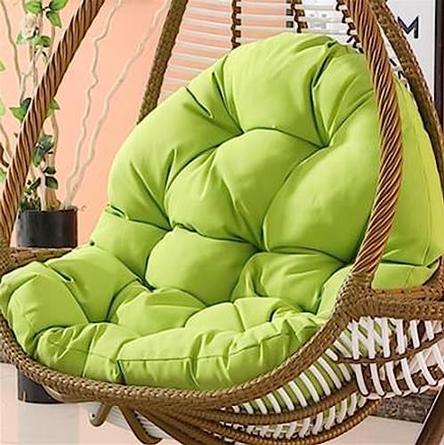 Earnmore Dicke Hängekorb Stuhl Bank Kissen Pad, Garten Ei Hängematte Stuhl Schaukel Stuhl Sitzkissen, Weiche Indoor Outdoor Möbel Liege Matte mit Rückenlehne von Earnmore