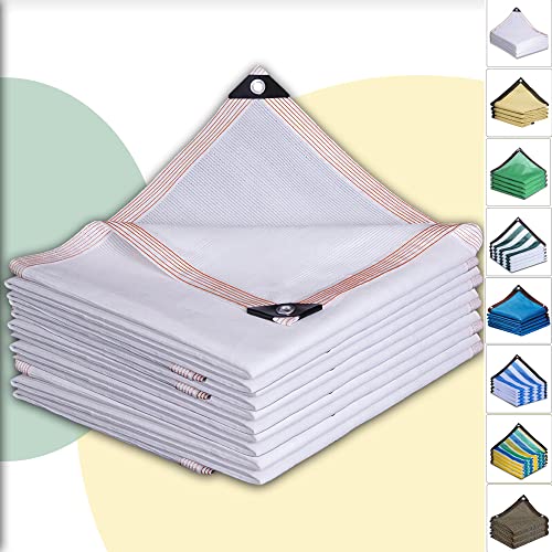 Outdoor Schattiernetz 3x4m Sonnensegel mit 90% Schattierwirkung Schattennetz UV-Schutznetz Atmungsaktiv Kühlend Balkon Garten netze Windschutznetz Stall von Earnmore