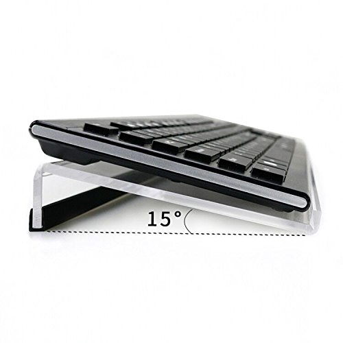 Earnmore Tastaturständer, Computer-Tastaturständer, ergonomisch geneigter Tastaturhalter, für Schreibtisch, Büro, Zuhause, Gaming Earnmore Tastaturständer, Computer-Tastaturständer, ergonomisch geneigter Tastaturhalter, für Schreibtisch, Büro, Zuhause, Gaming von Earnmore
