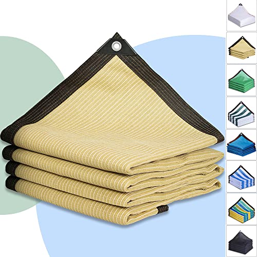 Sonnenschutznetz 7x10m Sonnensegel mit 90% Schattierwirkung Schattennetz Garten UV-Schutznetz Atmungsaktiv Kühlend Balkon netze Windschutznetz Stall von Earnmore