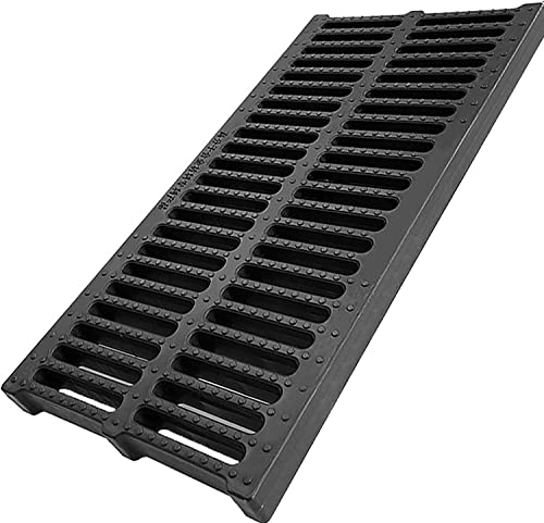 Trench & Driveway Channel Drain | Channel Drain Grid | Drainage Gitter | Trench Drainage | Resin Plastic Sewer Cover Groste (Size : 50x35x3cm(19.7x13.8x1.18in)) von Earnmore