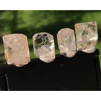 14Gr 4 Stück Vollständig Beendeter Brauner Topas-Kristall Für Schmuck Oder Sammlung. Aus Skardu Pakistan | 00 von EarthMineralsCo