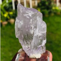 Natural Terminated Lila Kunzit | Spodumene Kristall Aus Afghanistan | 02 von EarthMineralsLTD